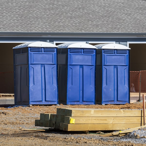 can i customize the exterior of the portable toilets with my event logo or branding in Redding